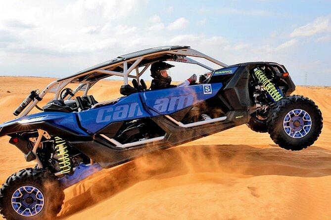 CAN AM 04 Seater Self Drive With CAMel Riding and Sand Skiing - Experiencing CAMel Riding in the Desert