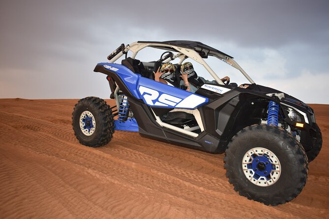 Can-Am Maverick X3 Rs Turbo 2 Seaters Camel Ride and Sandboarding - Discover the Stunning Landscapes of the Desert