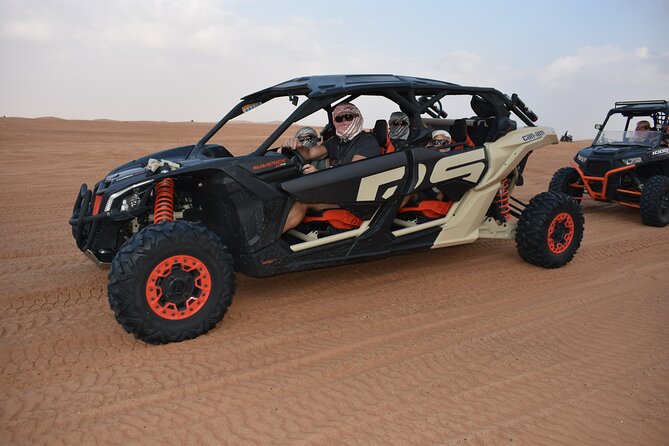 Can-Am Maverick X3 Rs Turbo 2 Seaters Camel Ride and Sandboarding - Common Questions