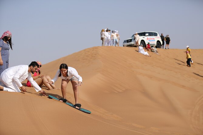 Can-Am Maverick X3 Rs Turbo Dubai With Sand Boarding and Camels - Cancellation Policy