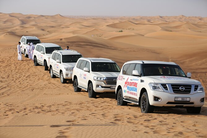 Can Am Maverick X3 Turbo Dubai Desert Safari BBQ and Sandboarding - Duration and Admission Details