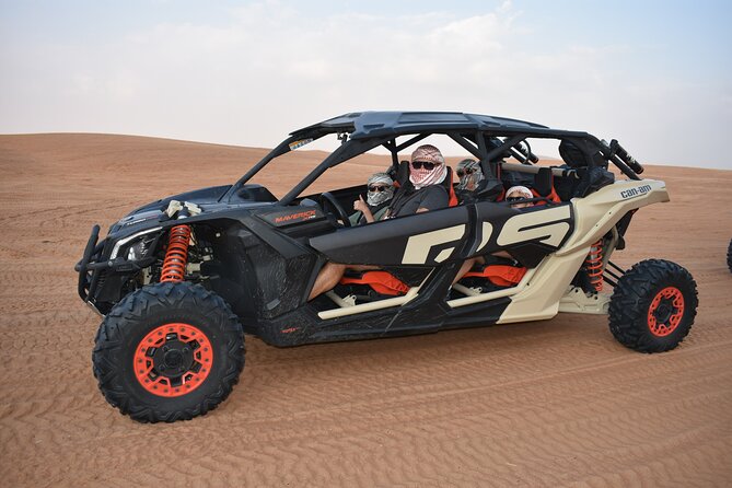 Can Am Maverick X3 Turbo Dubai Desert Safari BBQ and Sandboarding - Changes and Cut-off Times