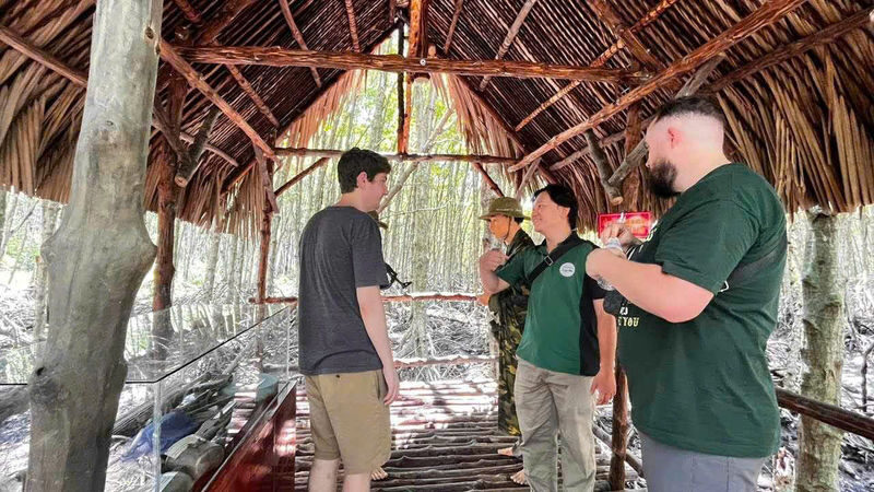 Can Gio Mangroves - Monkey Island by Motorbike and Scooter - Food, beach and market stops may change