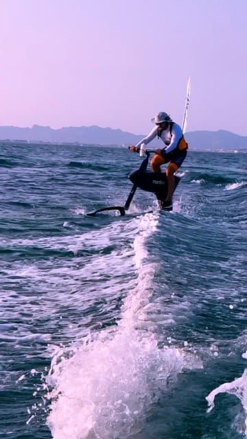 Can Picafort: Aquatic Ebike Tour by Manta5 - Sensation of Flying Over the Sea