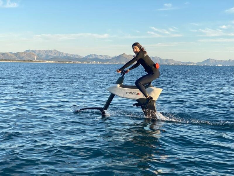 Can Picafort: Experience With the Aquatic Ebike Manta5 Saltycycling - Safety and Requirements for the Experience