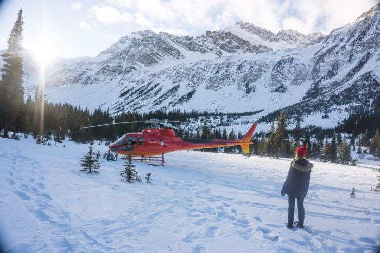 Canadian Rockies: Abraham Lake Ice Bubbles Helicopter Tour - Activity Details