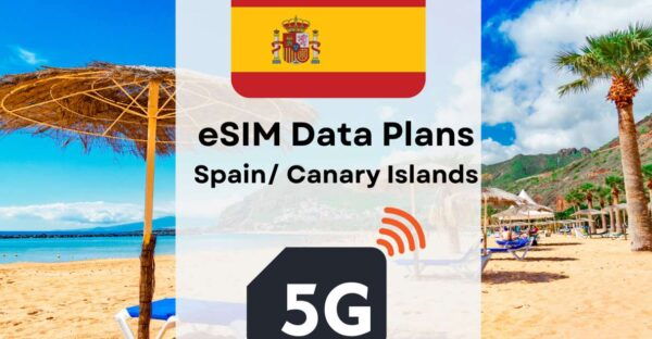 Canary Islands: Esim Internet Data Plan for Spain 4g/5g - Frequently Asked Questions