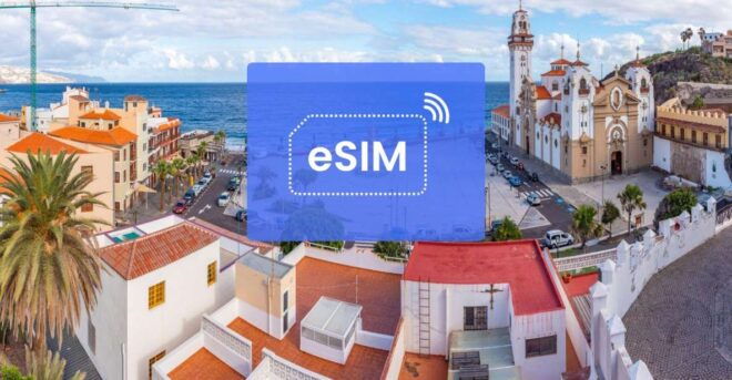 Canary Islands: Spain/ Europe Esim Roaming Mobile Data Plan - Coverage and Top-up