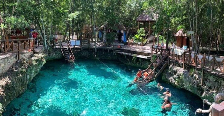 Cancun: 2 Cenotes, 1 Beach & 1 Lagoon - Itinerary and Locations