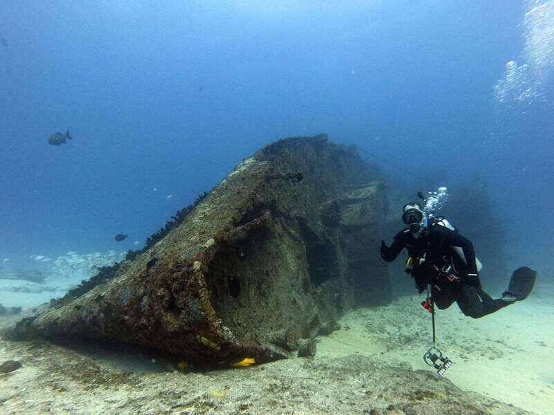 Cancun 2 Dives Shipwreck C55 or C58 & Reef -Certified Divers - The Value of This Experience
