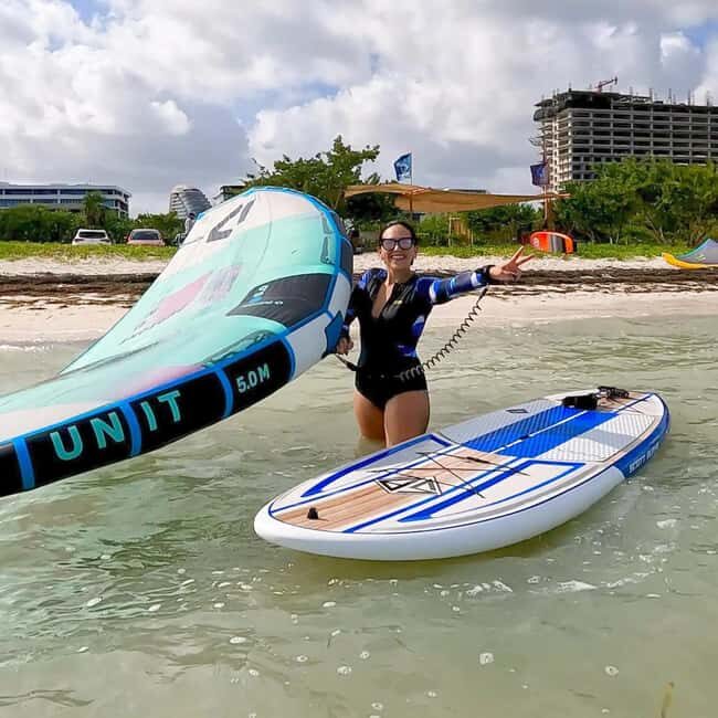 Cancún: 2-Hour Kitesurfing or Wingfoiling Course - The Sum Up