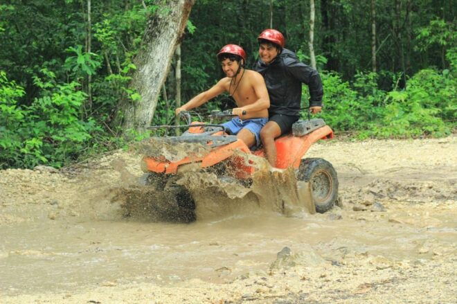 Cancun Adrenaline Rush: ATV, Ziplines & Cenote Thrills! - Includes