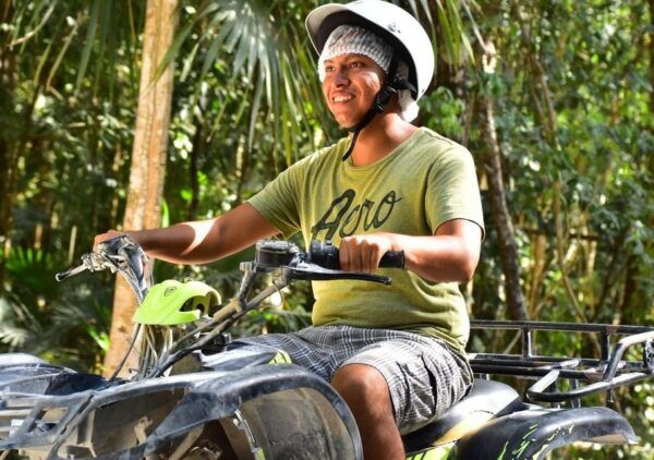 Cancun: Adventure Tour With Horseback, Cenote, Atv, Ziplines - Rugged ATV Jungle Trails