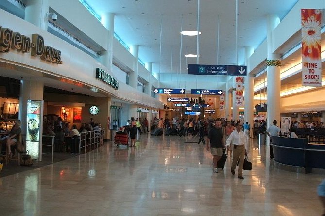 Cancun Airport Private Shuttle With WIFI - Drop-off Points