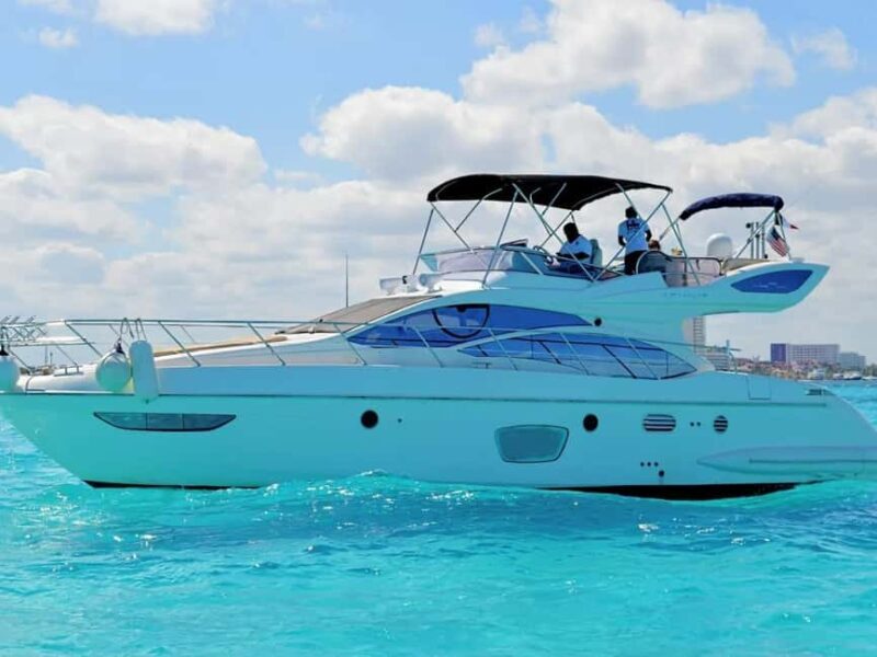 Cancun: Azimut 47 Fly Private Yacht - 6 hours to Isla Mujeres - Good To Know