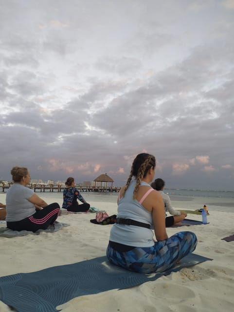 Cancun: Beach Yoga Class With Guided Meditation - Flexibility and Toning Benefits