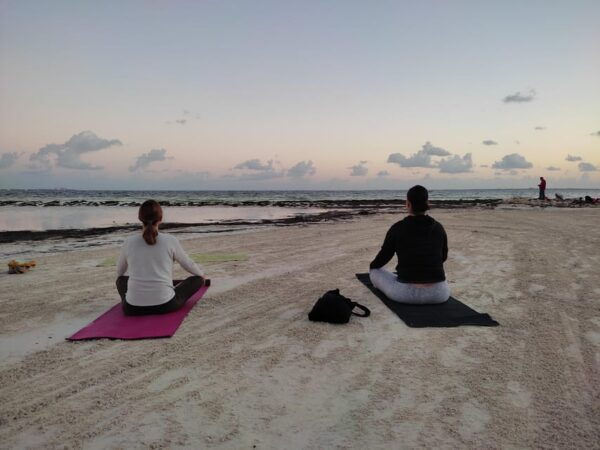Cancun: Beach Yoga Class With Guided Meditation - Meeting Point and Location