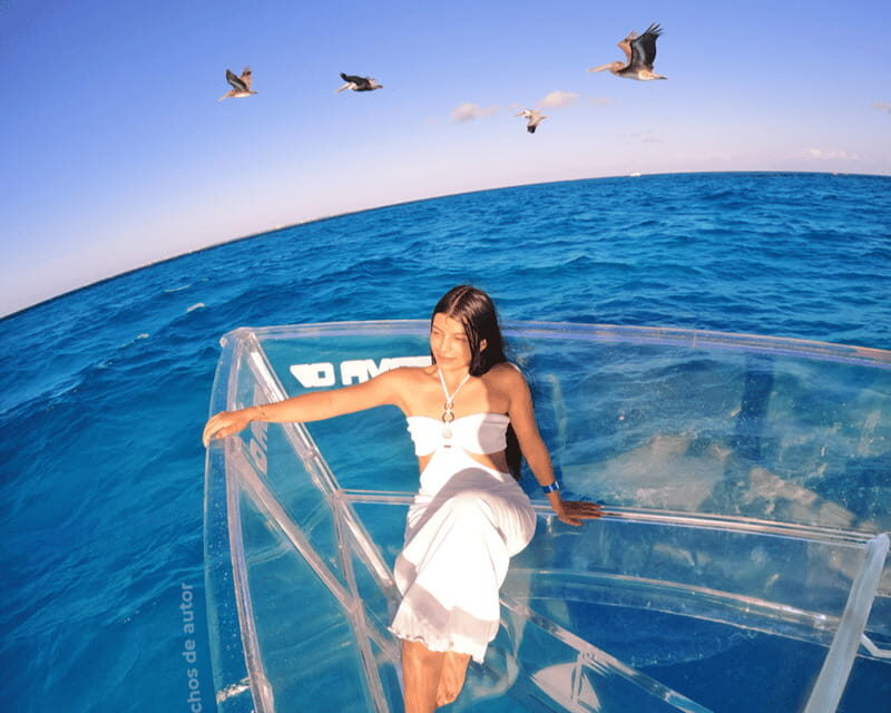 Cancun: Boat trip with transparent bottom and drinks - Good To Know