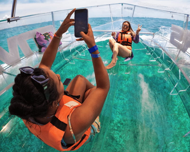 Cancun: Boat trip with transparent bottom and drinks - Practical tips for booking and enjoying the tour