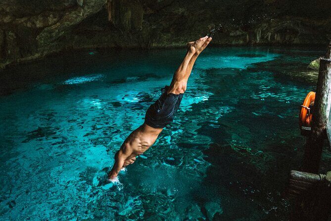 Cancun Cenote Adventure: Swim in 3 Cenotes with Zipline&Waterfall - The Sum Up