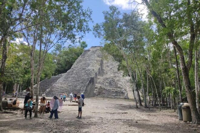Cancun: Cultural Coba Sunset Adventure With Dinner and Show - Mayan Culinary Experience
