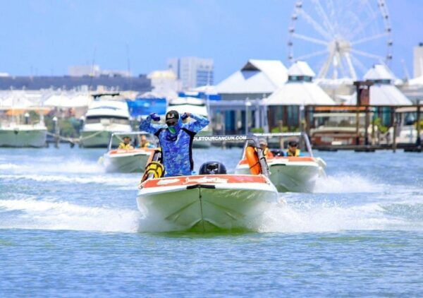 Cancun: Drive an Speedboat and Snorkel in Coral Reef - Booking and Cancellation Policy