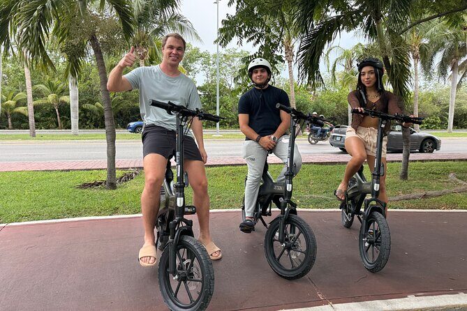 Cancun E-Bike Experience - Glide Through Paradise #1 Tour 1.5hr - FAQ