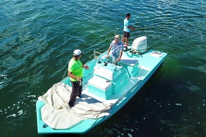 Cancun Fly Fishing large boat - FAQ