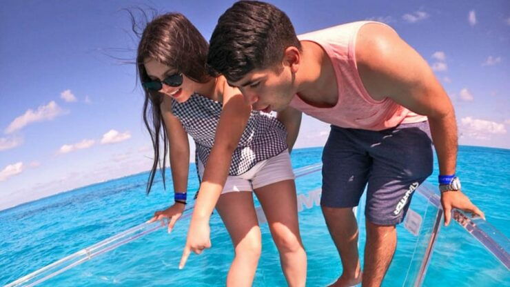 Cancun: Glass-Bottom Boat Tour - Experience Highlights