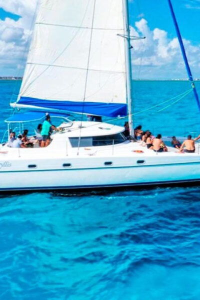 Cancun: Half-Day Private Catamaran for 35 Guests - Cancellation Policy