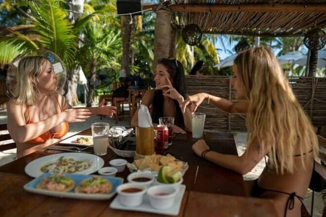 Cancun: Incredible Party on Catamaran+Open Bar-Adults Only! - Onboard Experience