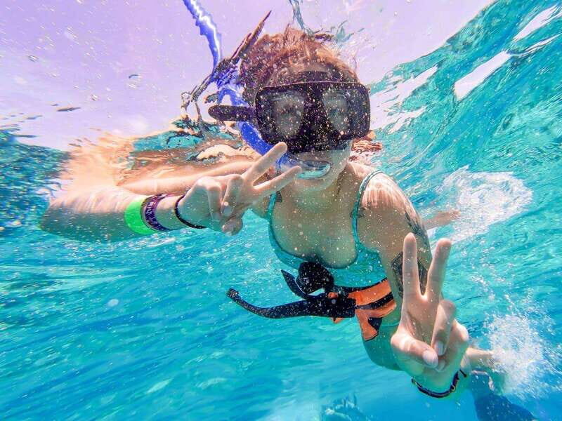 Cancun: Isla Mujeres Catamaran Tour with Open Bar of Drinks - The Beach Break at Playa Norte