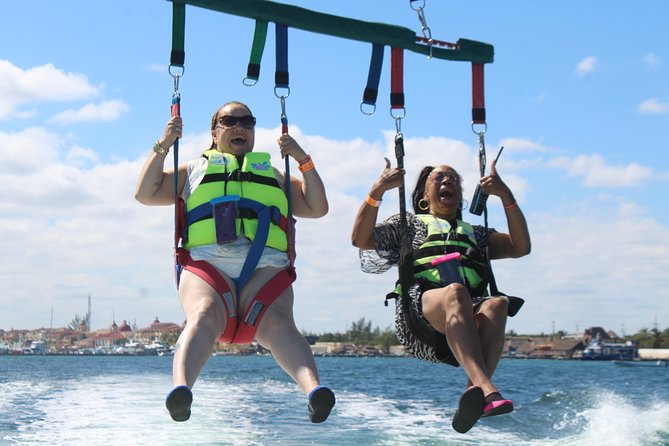 Cancun, Isla Mujeres, Nichupté Lagoon Parasailing With Pickup - Memorable Moments and Highlights
