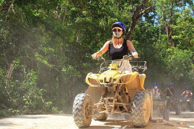 Cancun Jungle Escape: ATV's + Zip Lines + Cenote + Lunch - Flying High: Zip Lines and Suspension Bridges