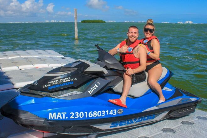 Cancun Lagoon: Wave Runner Ride - Meeting Point and Arrival