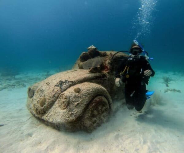 Cancun: Musa Underwater Museum and Reef Scuba Diving Tour - Underwater Sculptures at MUSA
