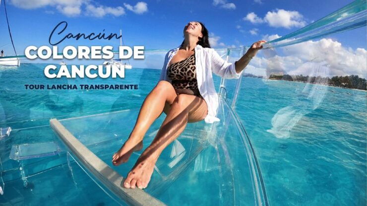 Cancún: Nichupté Lagoon Transparent Boat Tour With Drinks - Itinerary Highlights