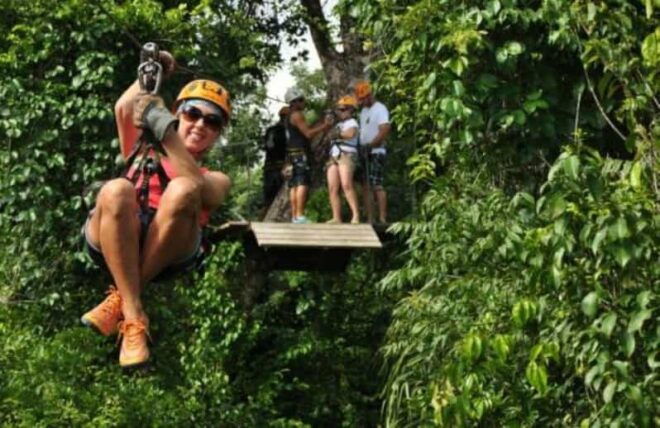 Cancun: Off-Road Zip Line-Bridges - Flight - Detailed Itinerary