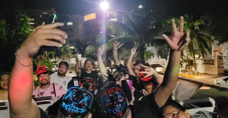 Cancun Party Bus Tour - Experience Highlights