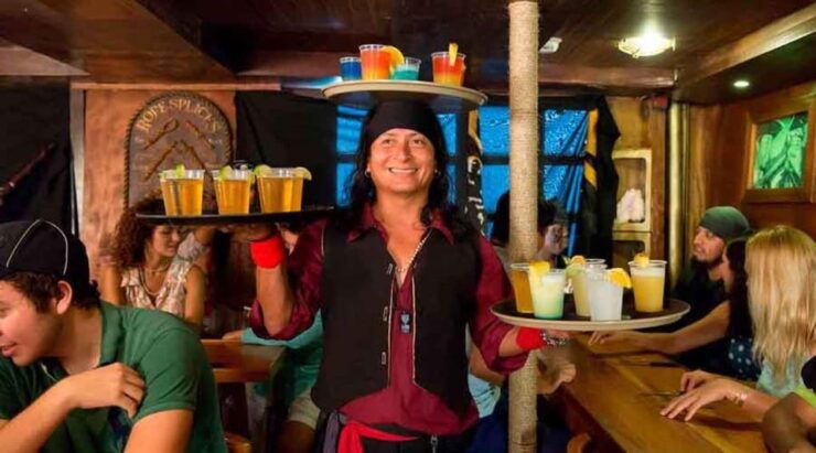 Cancun: Pirate Ship Captain Hook Dinner Sea and Land - Good To Know