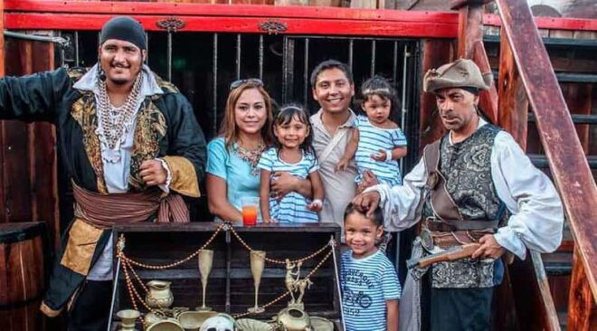 Cancun: Pirate Ship Captain Hook Lobster Dinner - Live Show Features