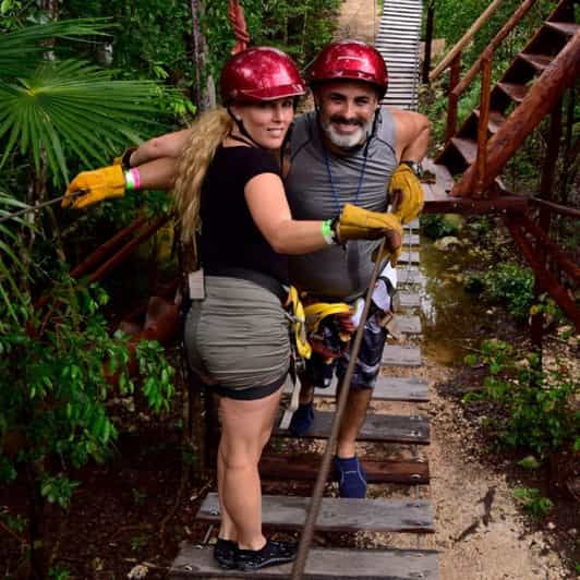 Cancun & Playa Del Carmen: Deluxe Jungle Adventure - Zip Line Thrills