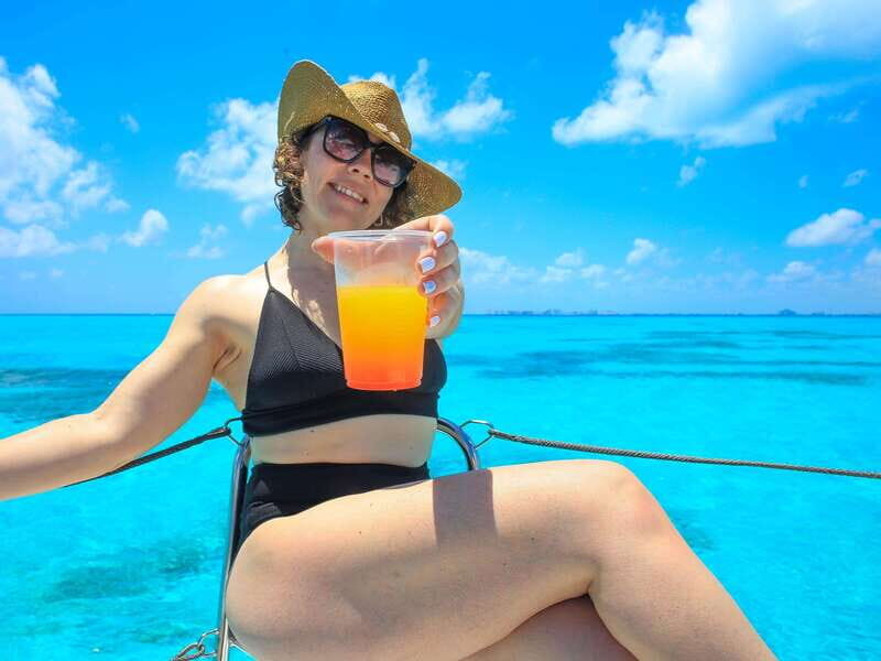 Cancun: Private Catamaran with Open Bar & Snorkeling Option - The Sum Up
