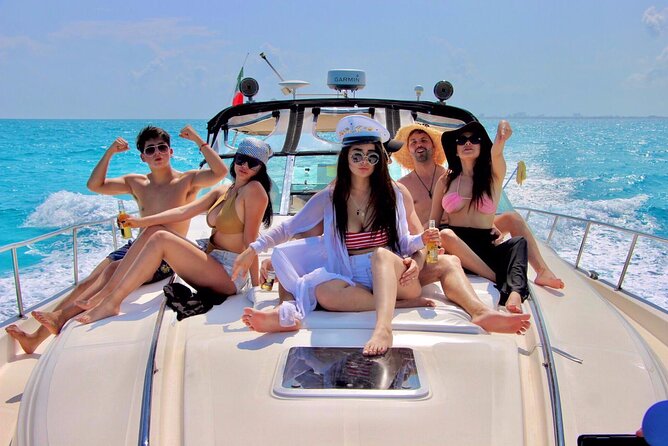 Cancun Private Yacht Rental: 48-Foot (15-Meter) Sea Ray for 15 - Directions to the Yacht Rental
