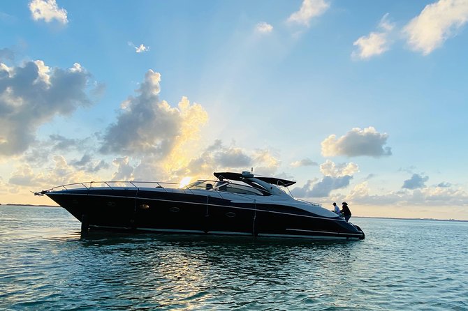Cancun Private Yachts Rental in Mexico SUNSEEKER 60FT up to 20 Pax - Destinations and Duration Options