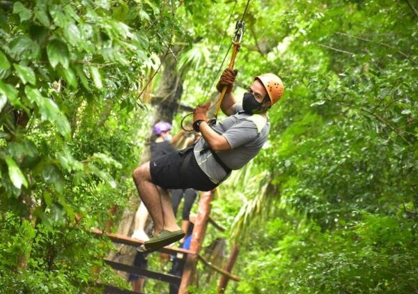 Cancun/Riviera Maya: Horseback, ATV, Zipline, & Cenote Tour - Thrilling Zipline Circuit