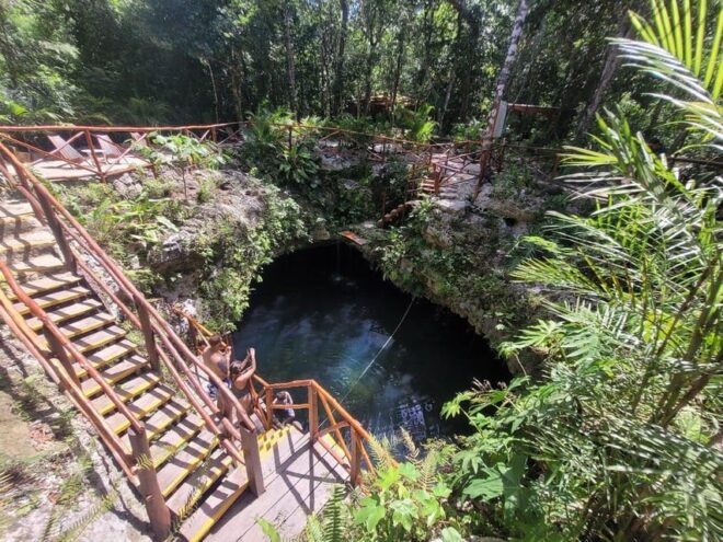 Cancun: Semi-Private 3 Waterfall Cenote Experience - Cenote Experience