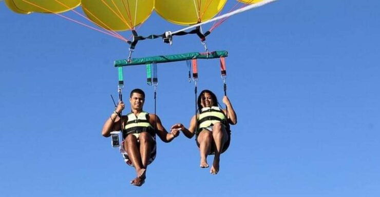 Cancun: Snorkeling, Parasailing & Mayan Ruins Combo Tour - Experience Highlights