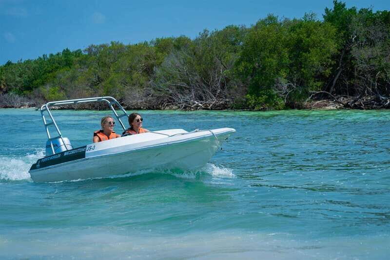 Cancun: Speedboat tour to a Virgin Beach - The Itinerary in Detail