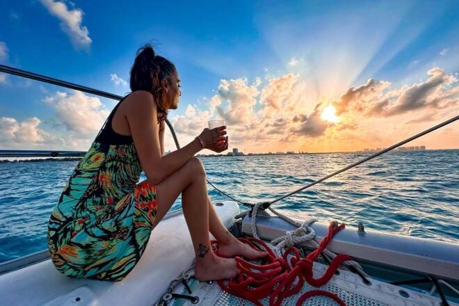 Cancun: Sunset Cruise Adults Only With Live Music & Open Bar - Flexible Booking and Cancellations